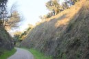 Piste cyclable à Bormes